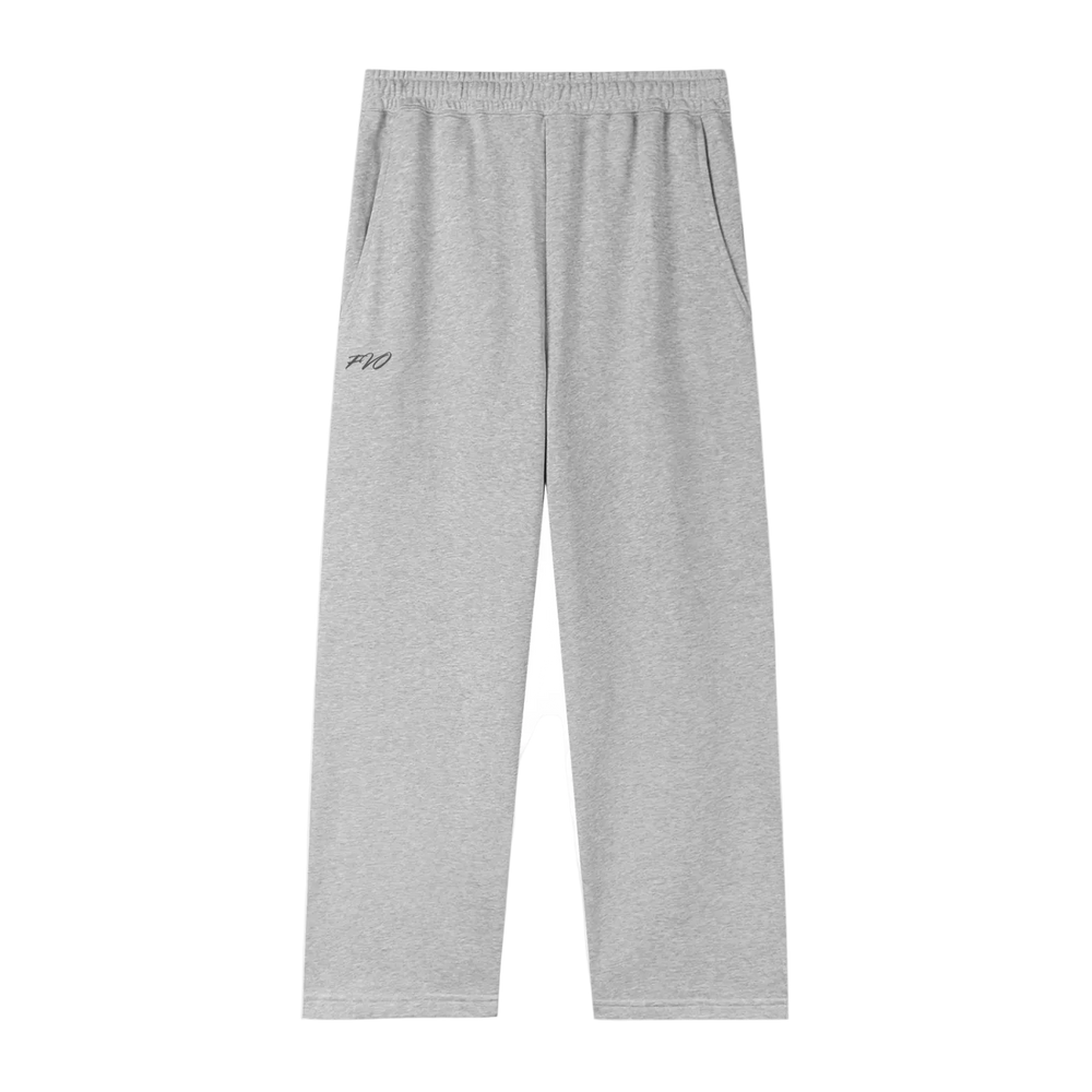 FVO — Essential Straight-Leg Flower Gray
