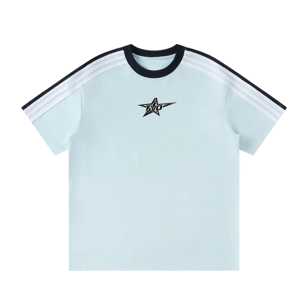 FVO — Striped Tee Sky Blue