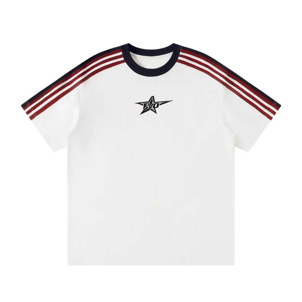 FVO — Striped Tee White