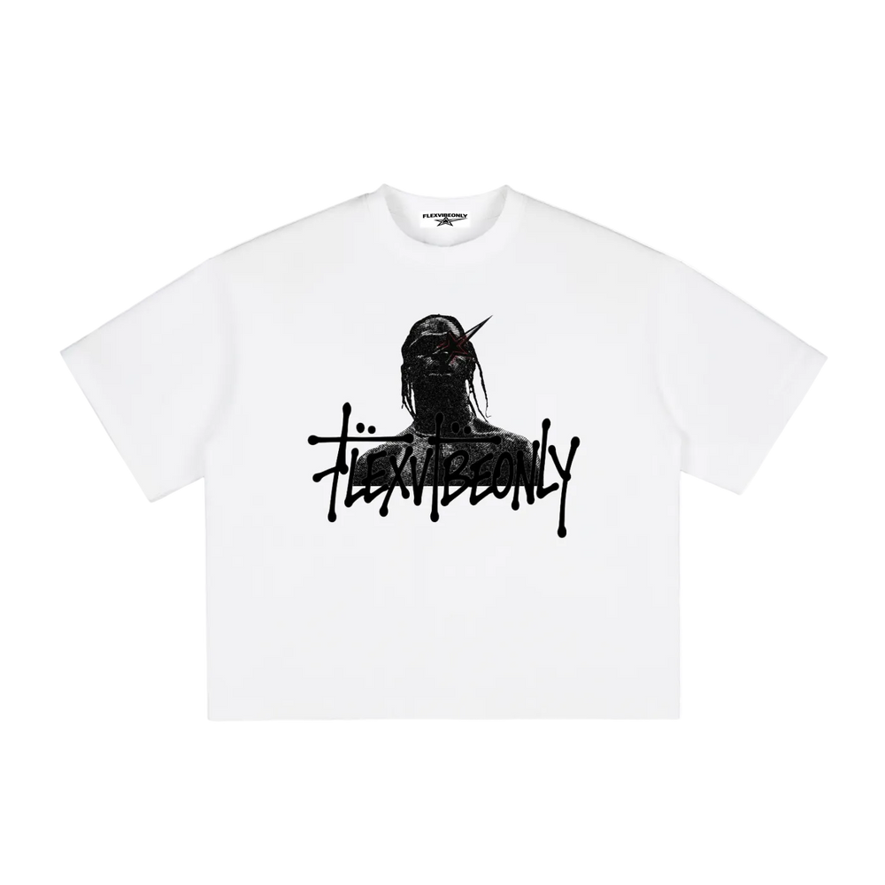 FVO X TRAVIS —Vintage Washed Boxy T-Shirt