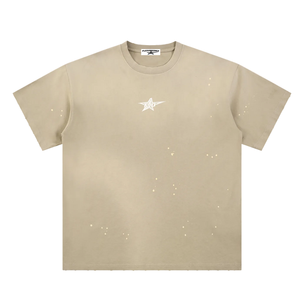 FVO — Splatter Tee Beige